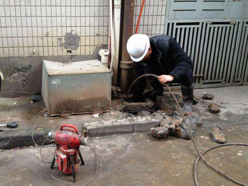 泾源疏通下水道-洗菜池疏通