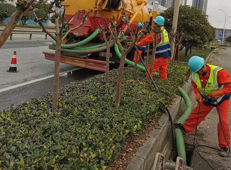 泾源市政管道清淤